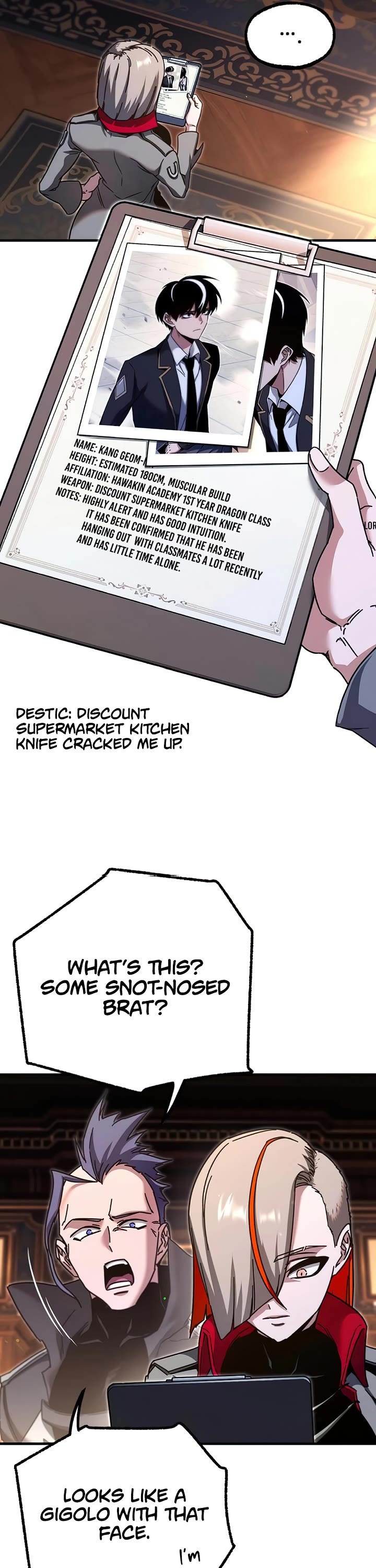 I Took Over the Academy With a Single Sashimi Knife chapter 38 page 35