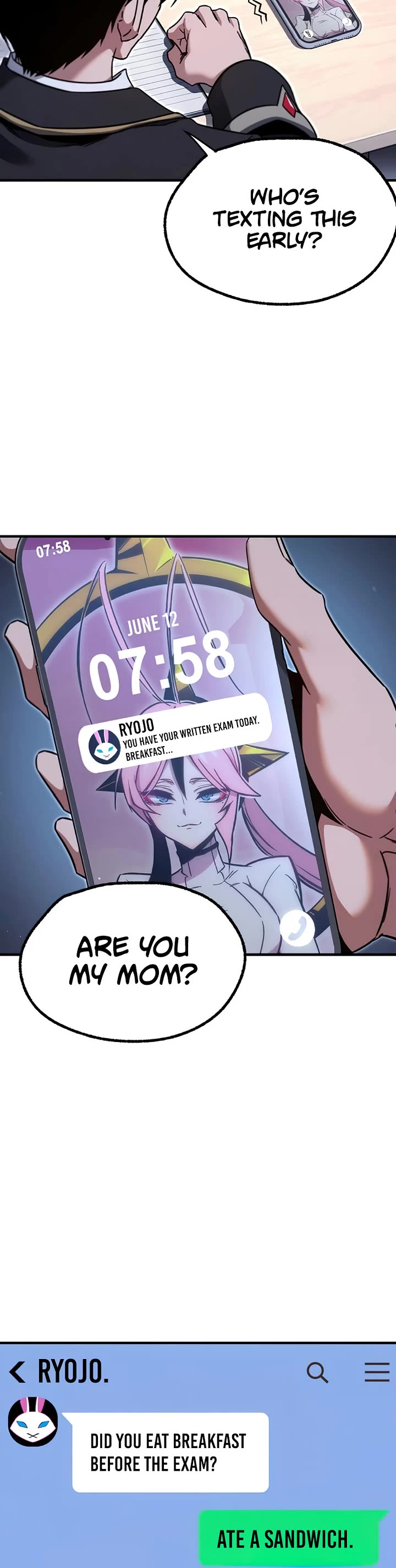 I Took Over the Academy With a Single Sashimi Knife chapter 38 page 41