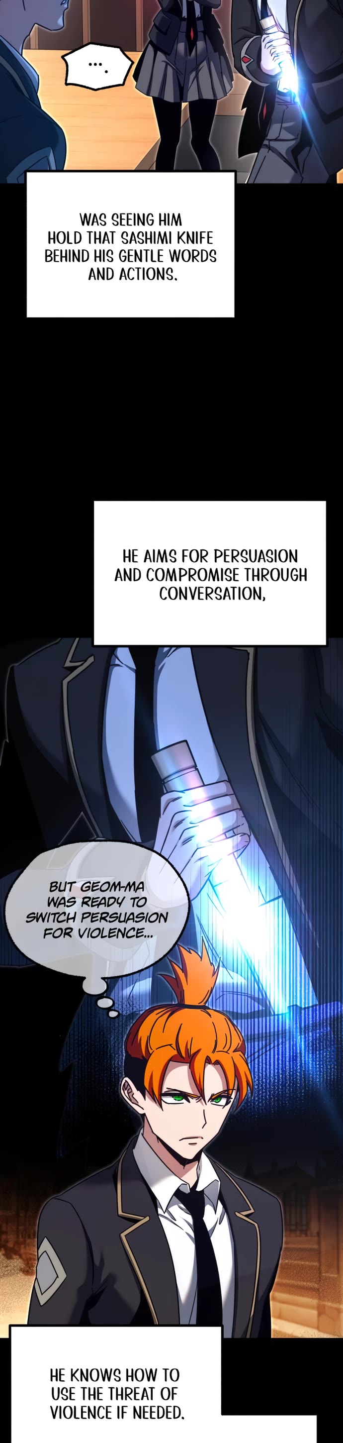 I Took Over the Academy With a Single Sashimi Knife chapter 39 page 36