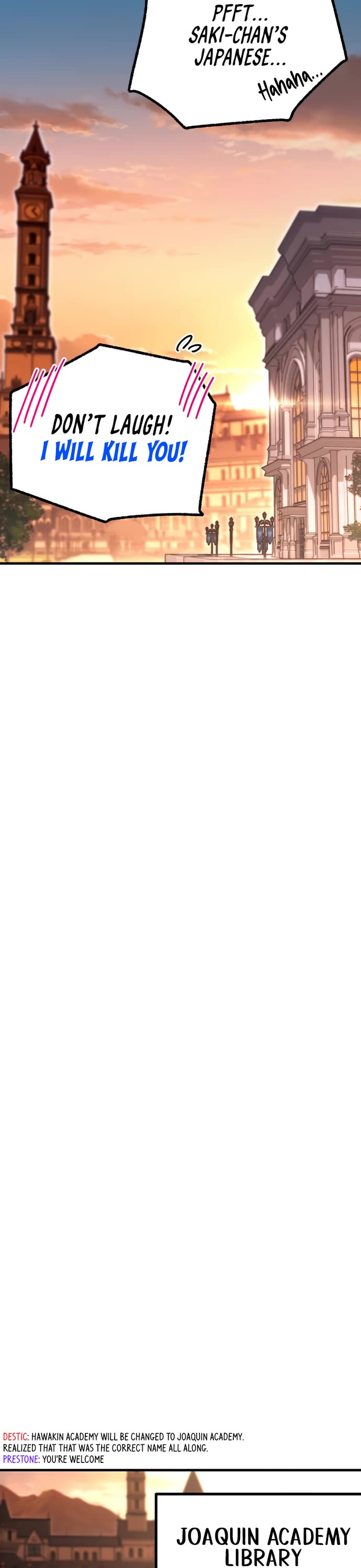 I Took Over the Academy With a Single Sashimi Knife chapter 39 page 43