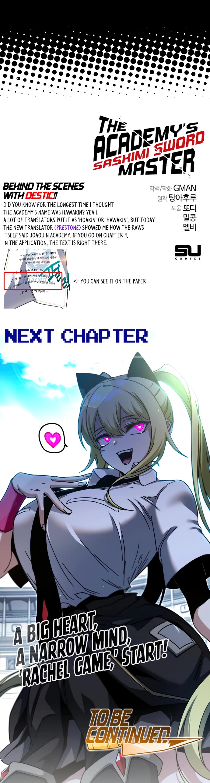 I Took Over the Academy With a Single Sashimi Knife chapter 39 page 64