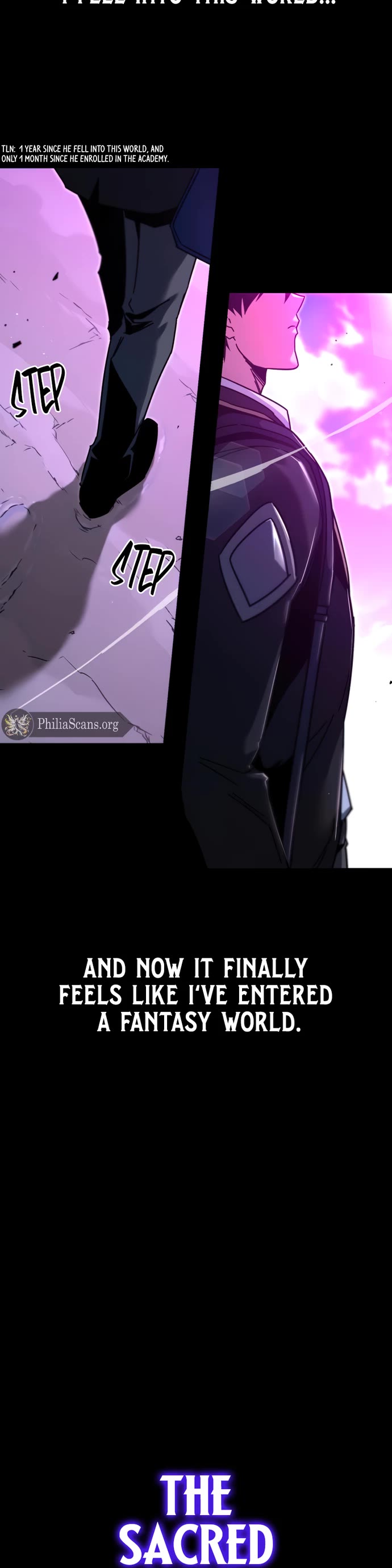 I Took Over the Academy With a Single Sashimi Knife chapter 40 page 55