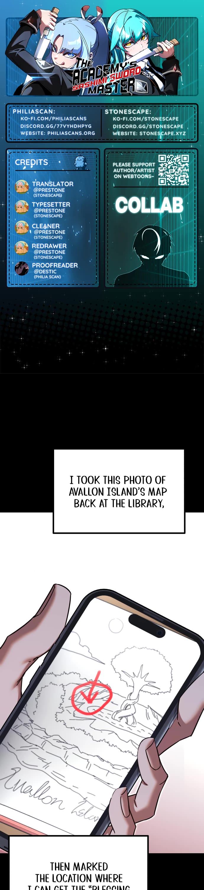 I Took Over the Academy With a Single Sashimi Knife chapter 41 page 1