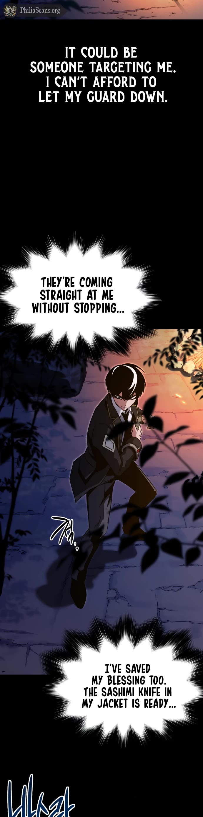 I Took Over the Academy With a Single Sashimi Knife chapter 41 page 55