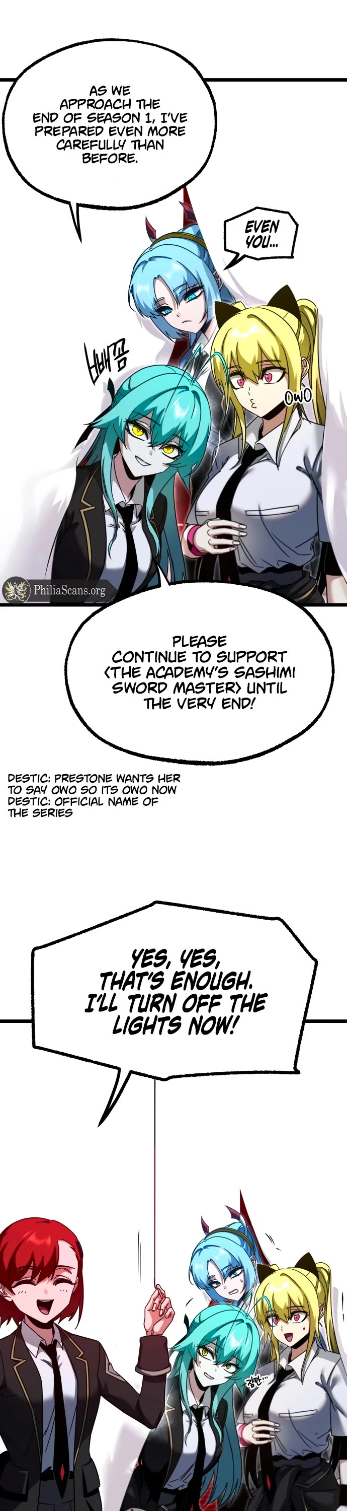 I Took Over the Academy With a Single Sashimi Knife chapter 47 page 3