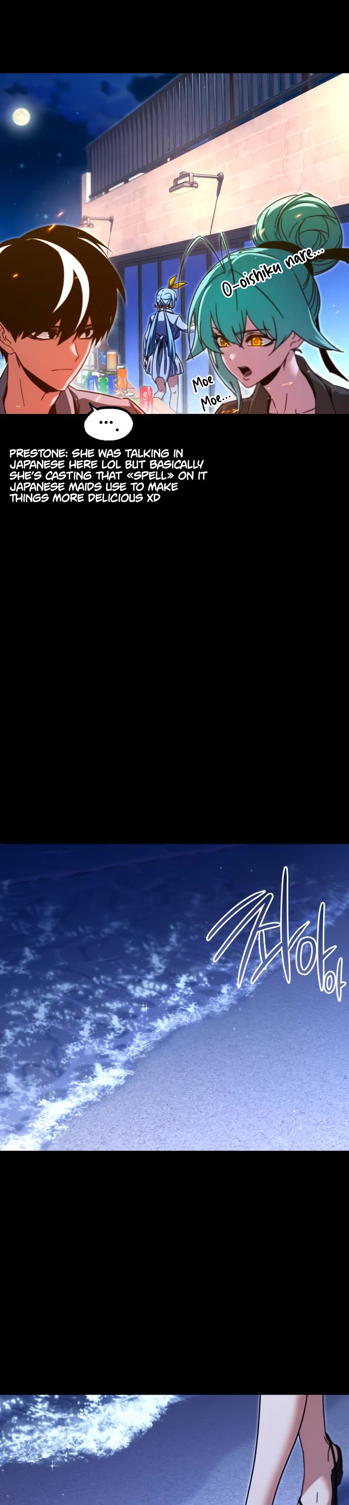 I Took Over the Academy With a Single Sashimi Knife chapter 49.5 page 34