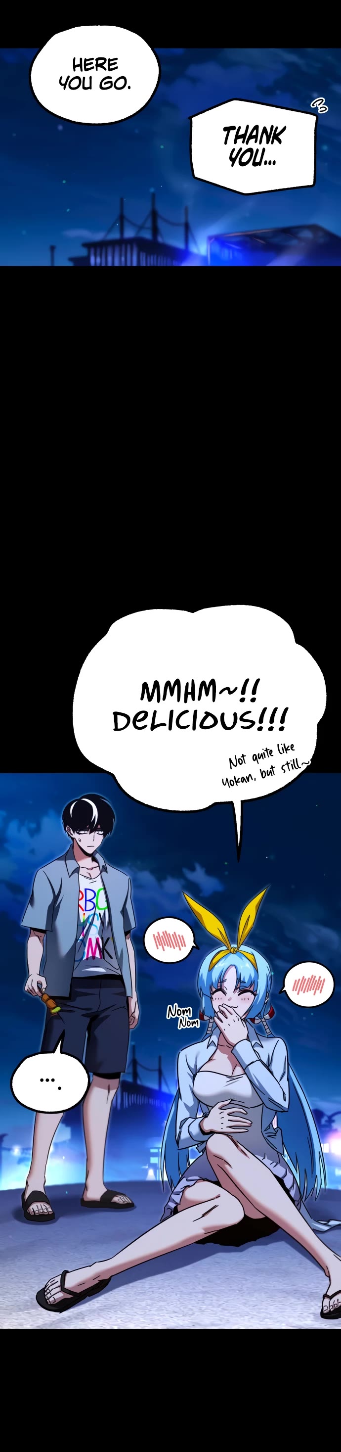 I Took Over the Academy With a Single Sashimi Knife chapter 49.5 page 48