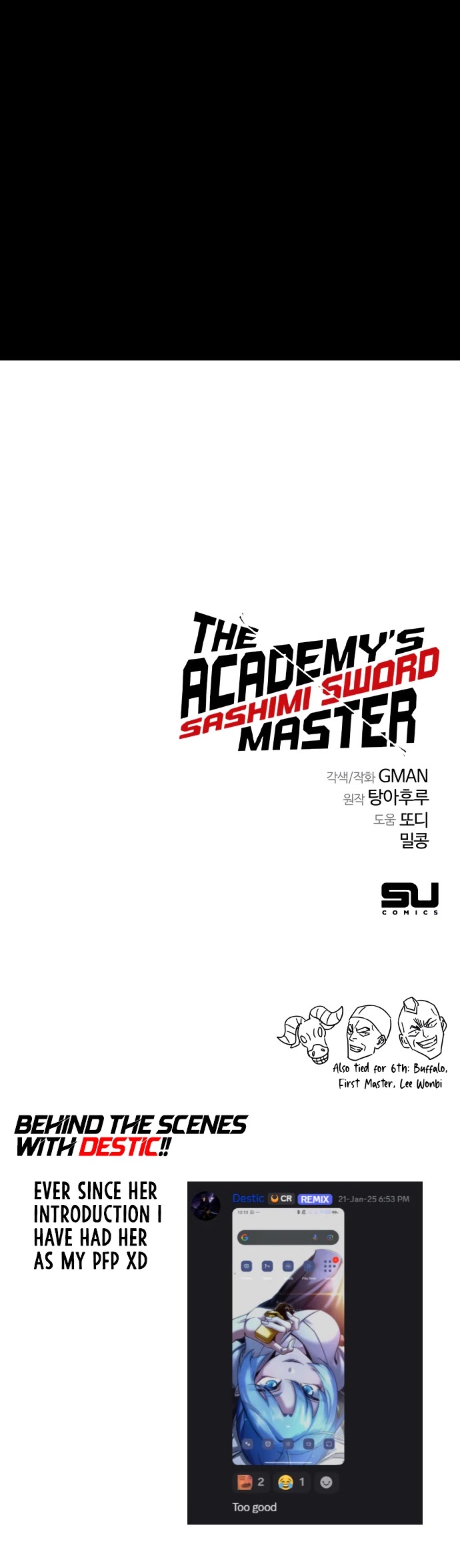 I Took Over the Academy With a Single Sashimi Knife chapter 49.5 page 59