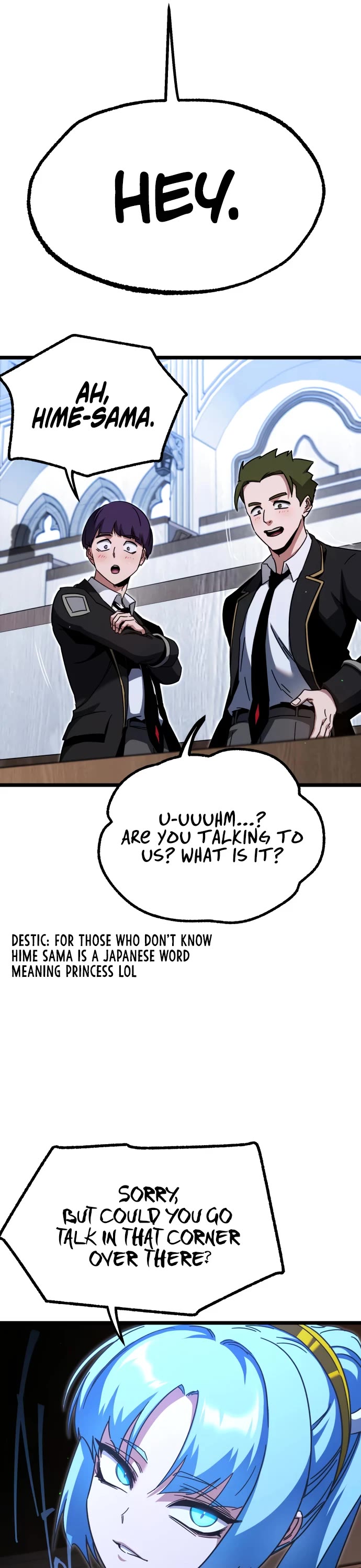 I Took Over the Academy With a Single Sashimi Knife chapter 49 page 14