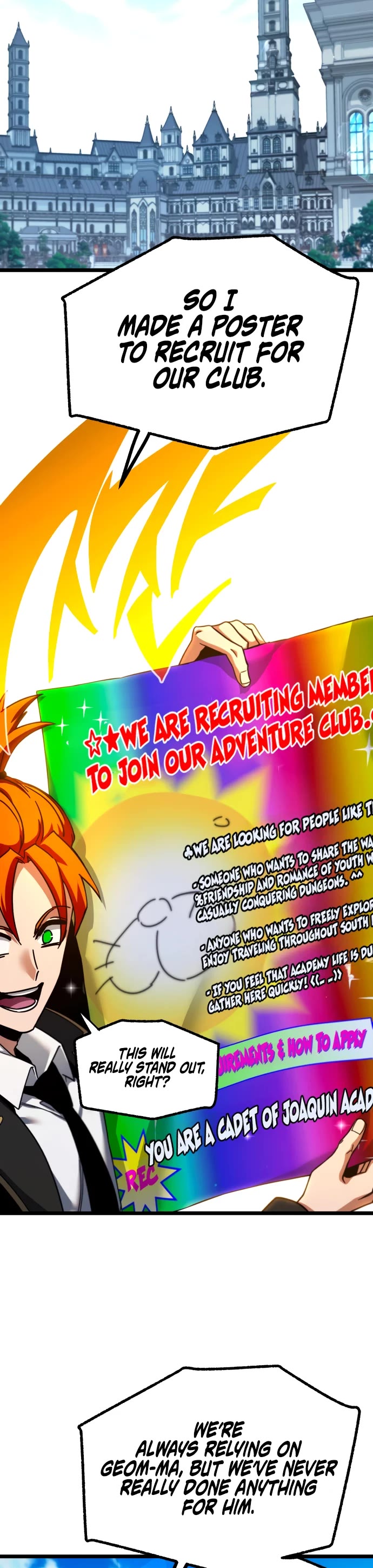 I Took Over the Academy With a Single Sashimi Knife chapter 49 page 54