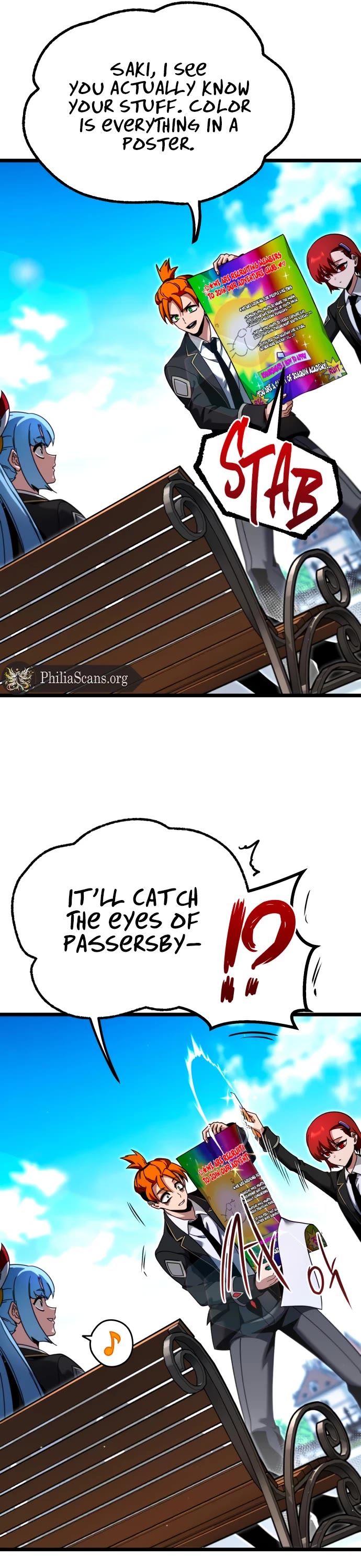 I Took Over the Academy With a Single Sashimi Knife chapter 49 page 56