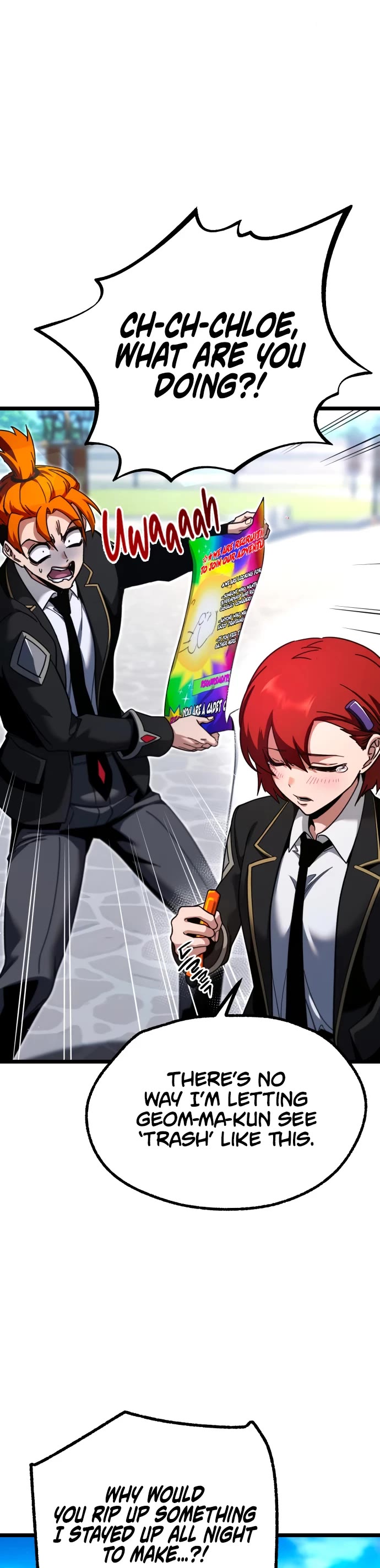 I Took Over the Academy With a Single Sashimi Knife chapter 49 page 57