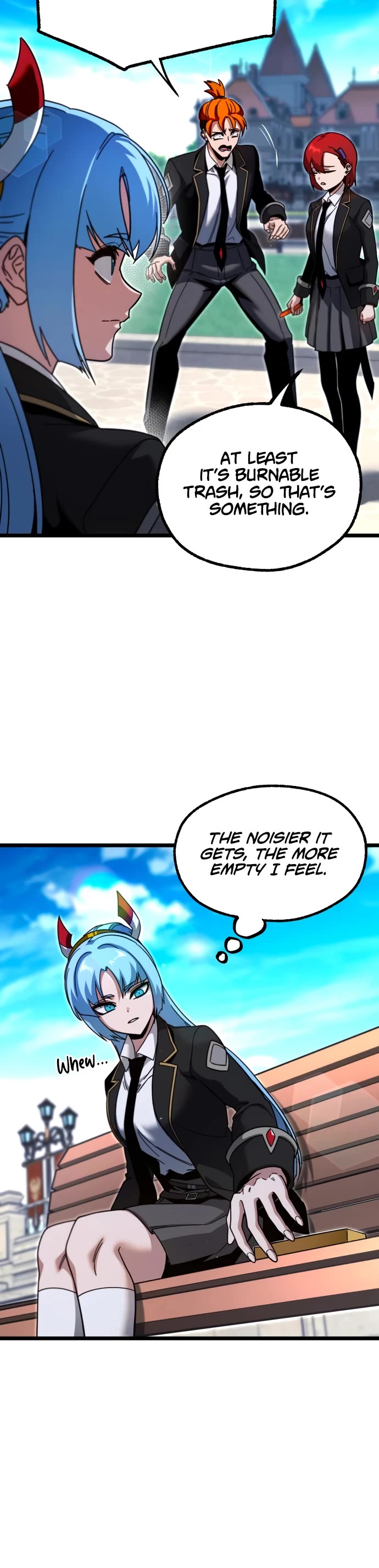 I Took Over the Academy With a Single Sashimi Knife chapter 49 page 58