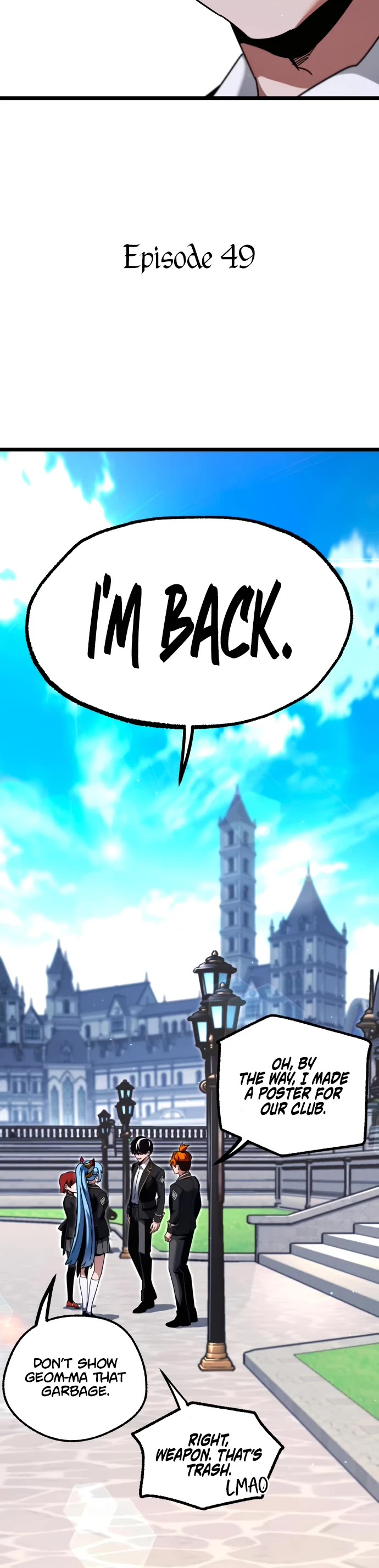 I Took Over the Academy With a Single Sashimi Knife chapter 49 page 65