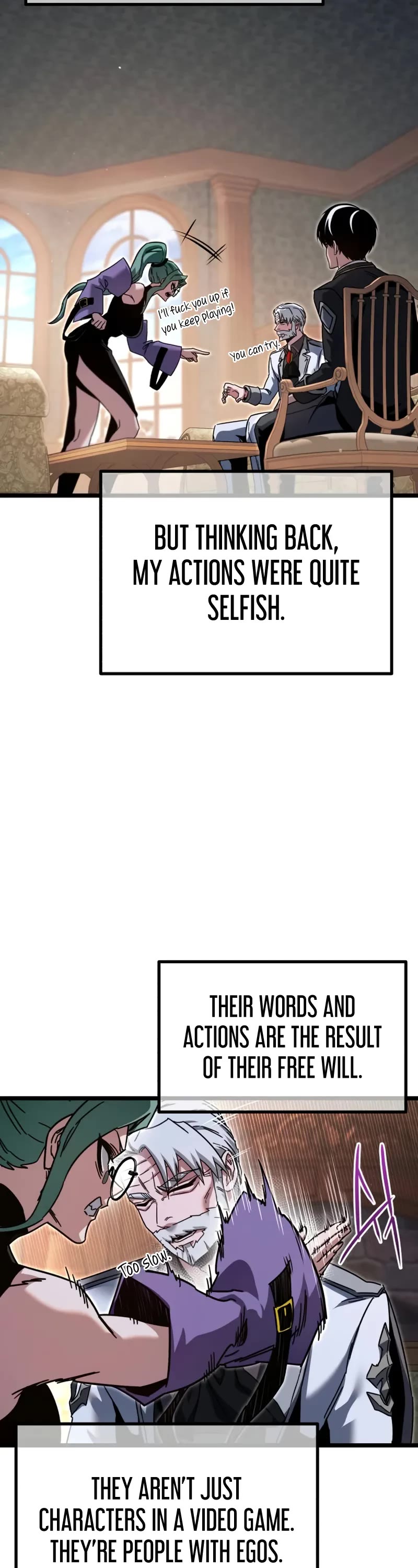 I Took Over the Academy With a Single Sashimi Knife chapter 50 page 59