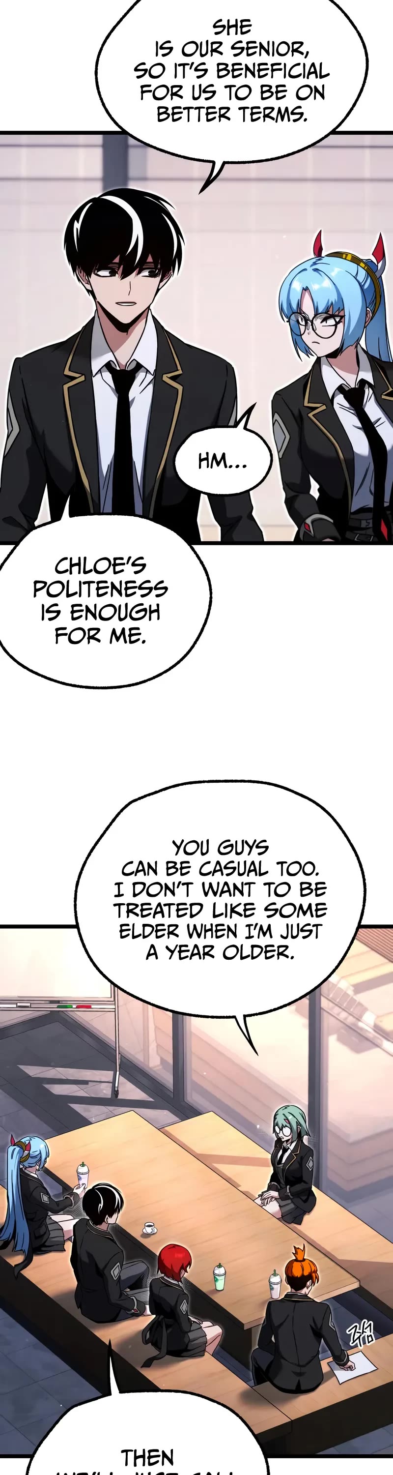 I Took Over the Academy With a Single Sashimi Knife chapter 52 page 53