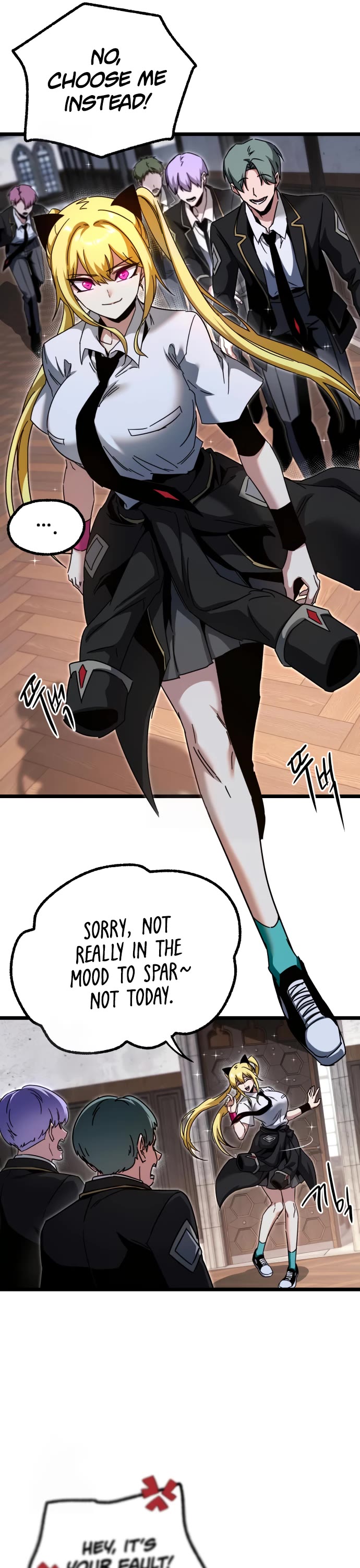 I Took Over the Academy With a Single Sashimi Knife chapter 53 page 19