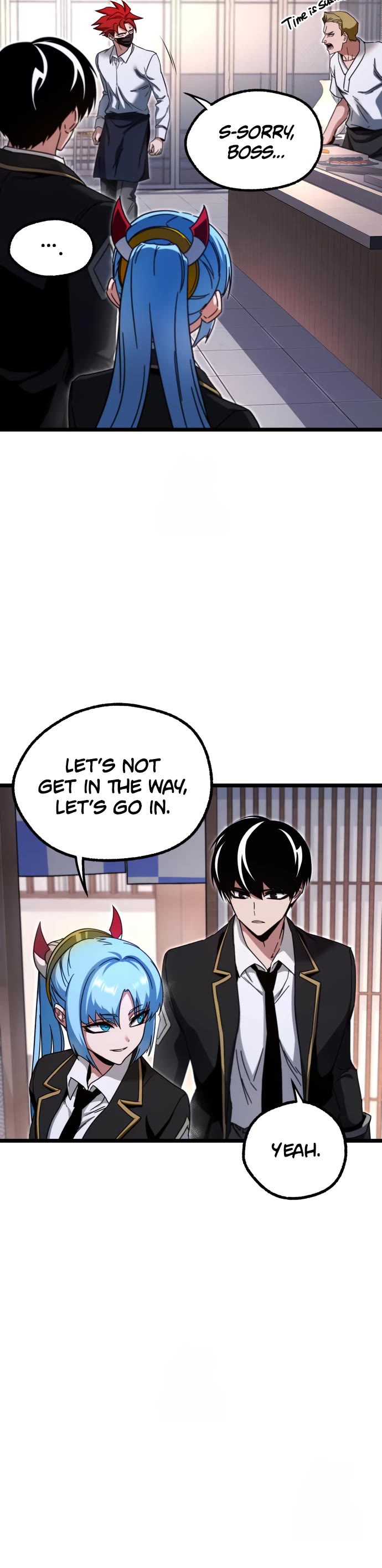 I Took Over the Academy With a Single Sashimi Knife chapter 53 page 44