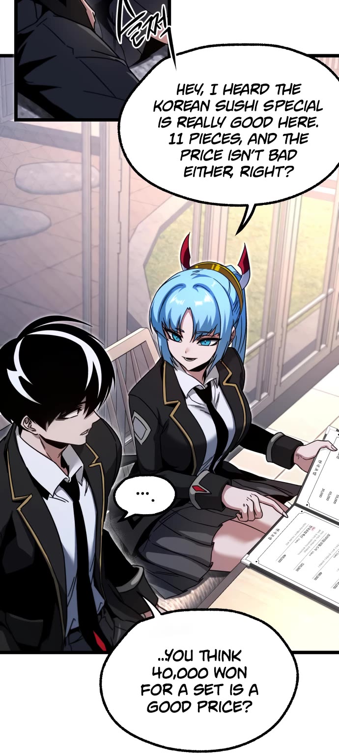 I Took Over the Academy With a Single Sashimi Knife chapter 53 page 47