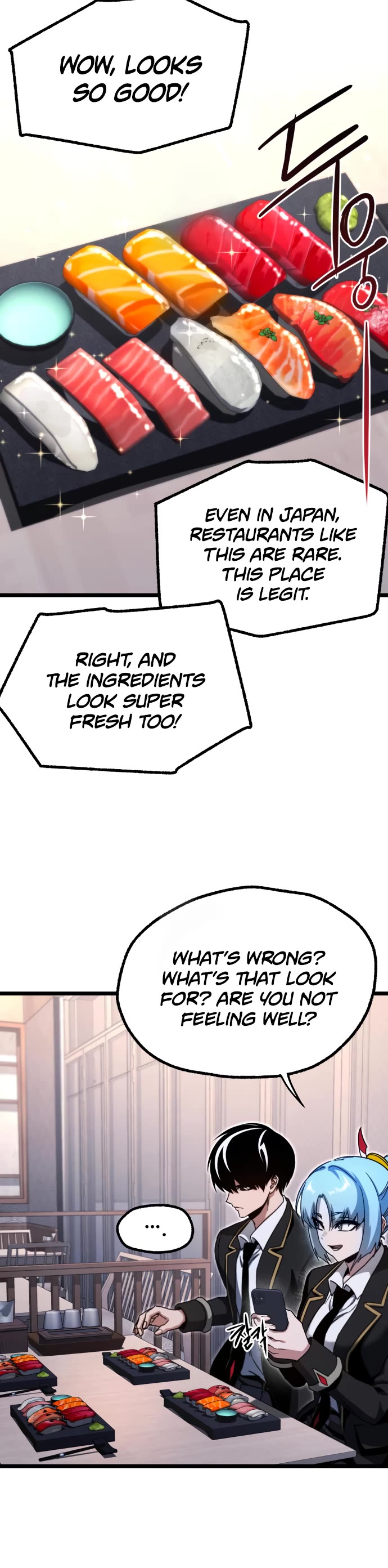 I Took Over the Academy With a Single Sashimi Knife chapter 53 page 50