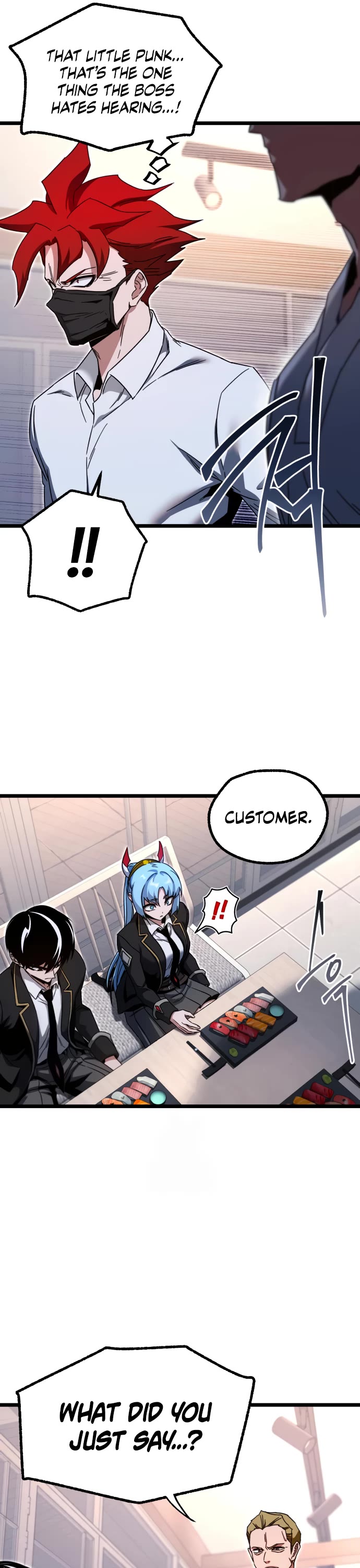 I Took Over the Academy With a Single Sashimi Knife chapter 53 page 52