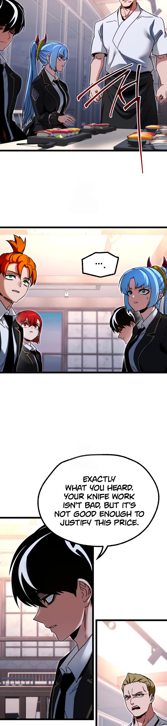 I Took Over the Academy With a Single Sashimi Knife chapter 53 page 53