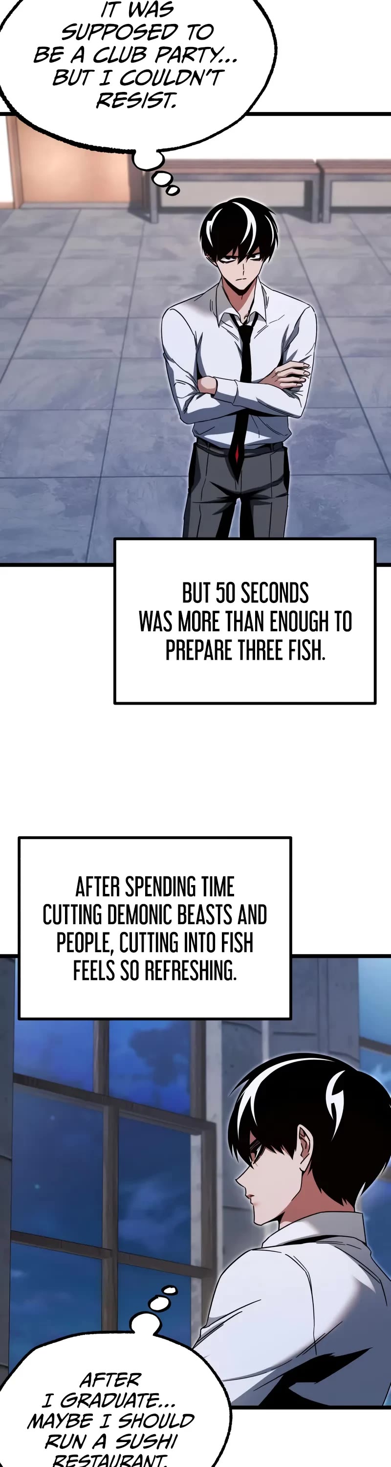 I Took Over the Academy With a Single Sashimi Knife chapter 54 page 28