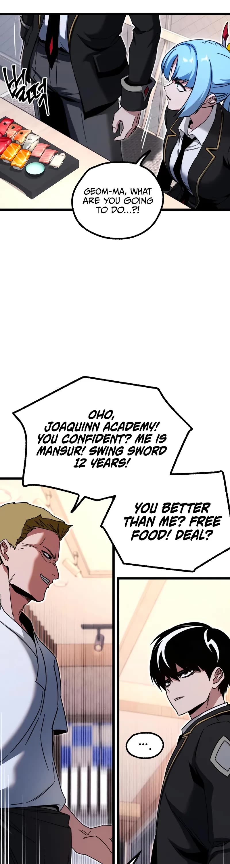 I Took Over the Academy With a Single Sashimi Knife chapter 54 page 4