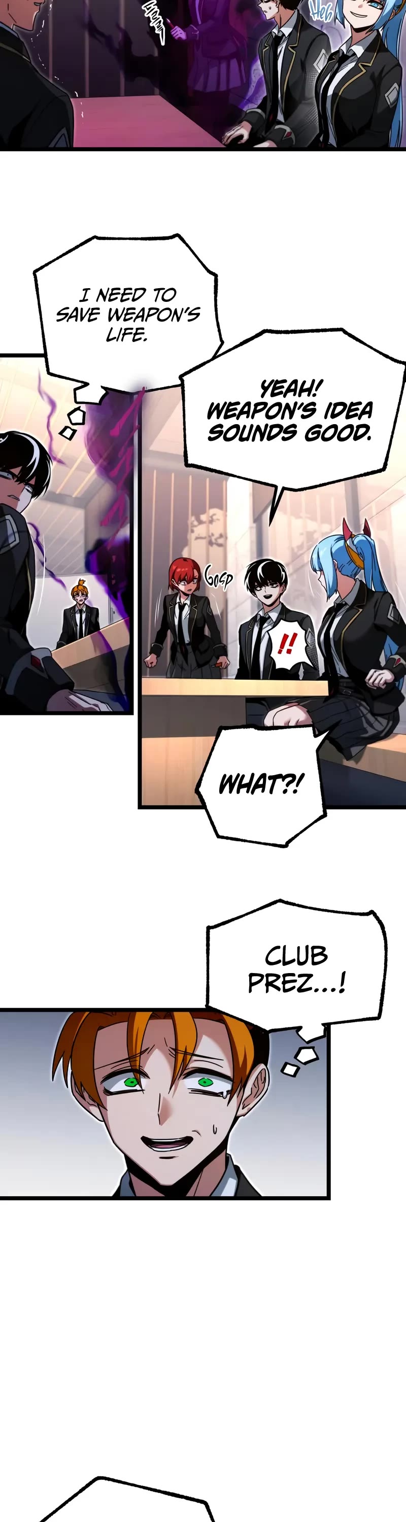 I Took Over the Academy With a Single Sashimi Knife chapter 55 page 43