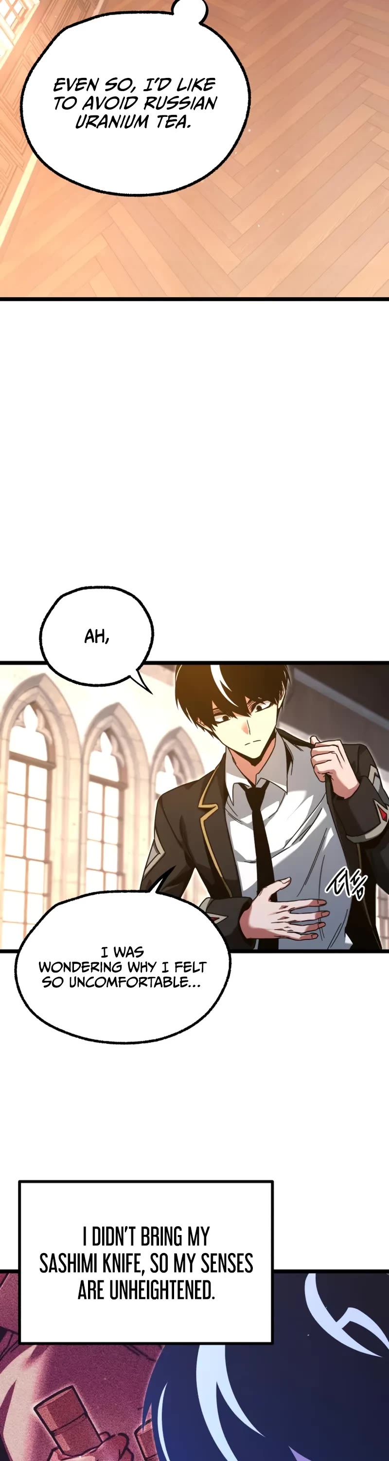 I Took Over the Academy With a Single Sashimi Knife chapter 56 page 44