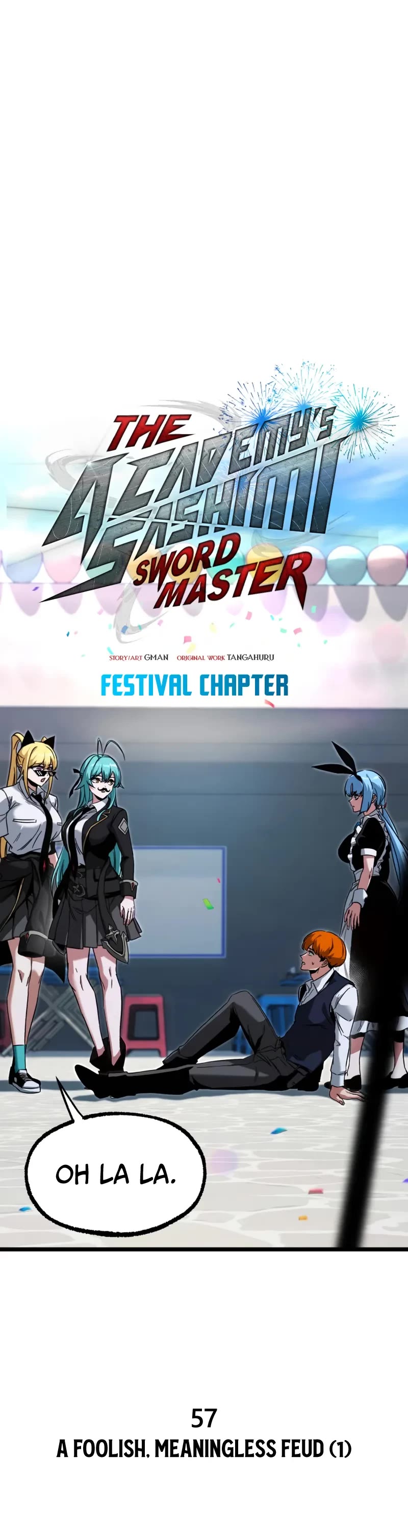 I Took Over the Academy With a Single Sashimi Knife chapter 57 page 14