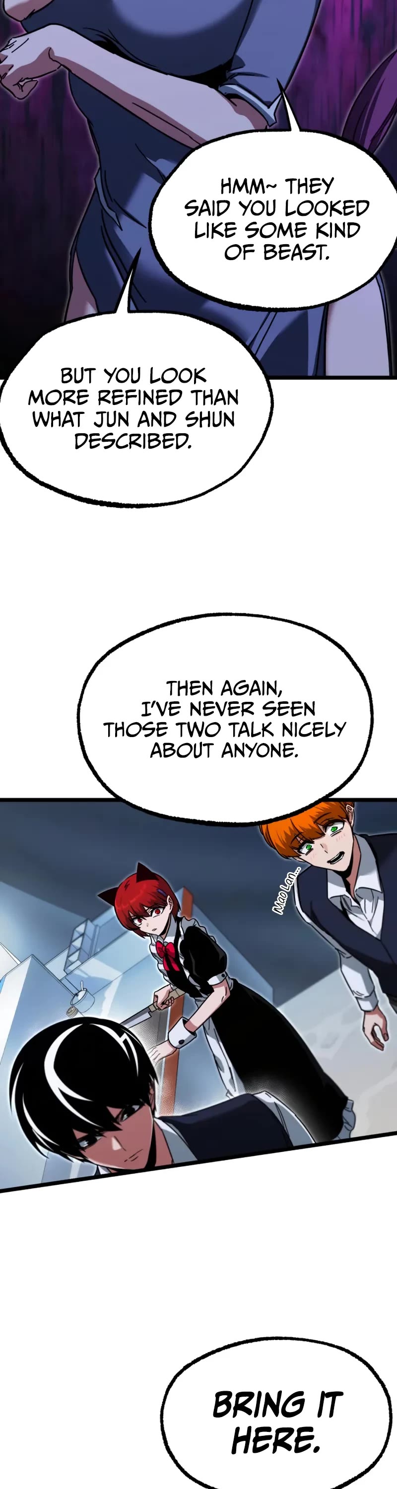 I Took Over the Academy With a Single Sashimi Knife chapter 57 page 43