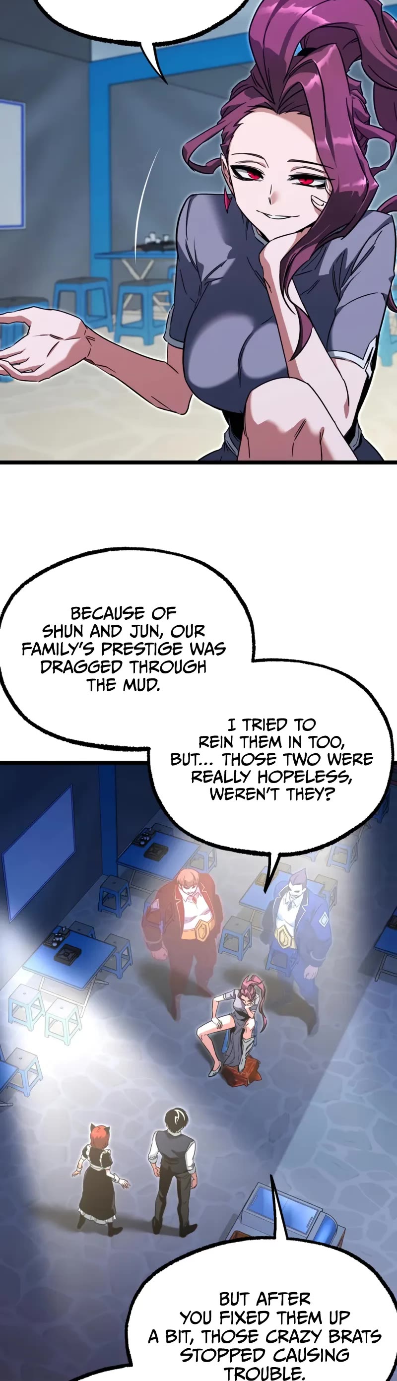 I Took Over the Academy With a Single Sashimi Knife chapter 57 page 50
