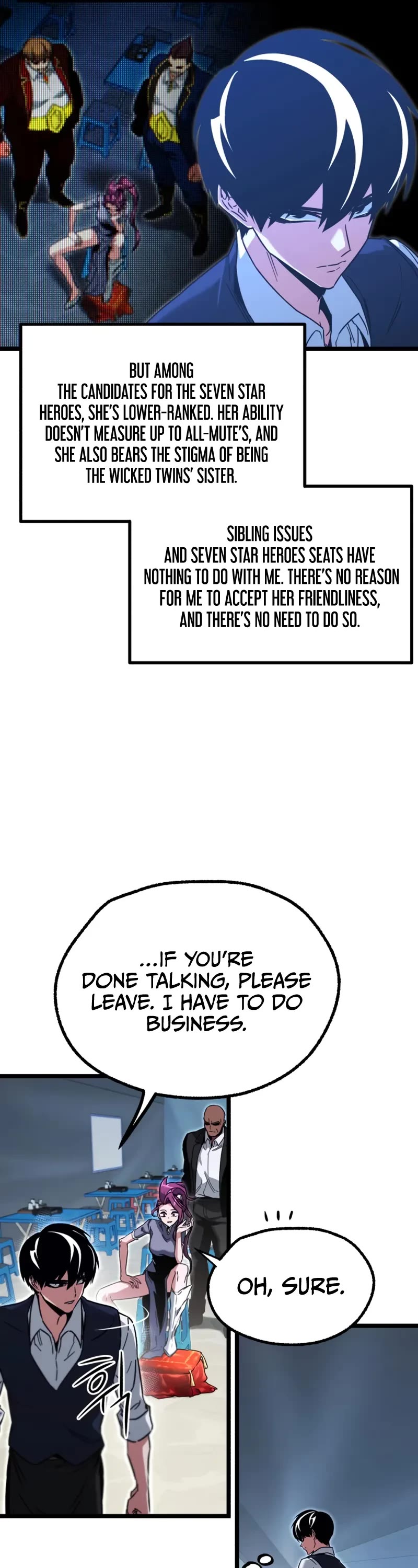 I Took Over the Academy With a Single Sashimi Knife chapter 57 page 52