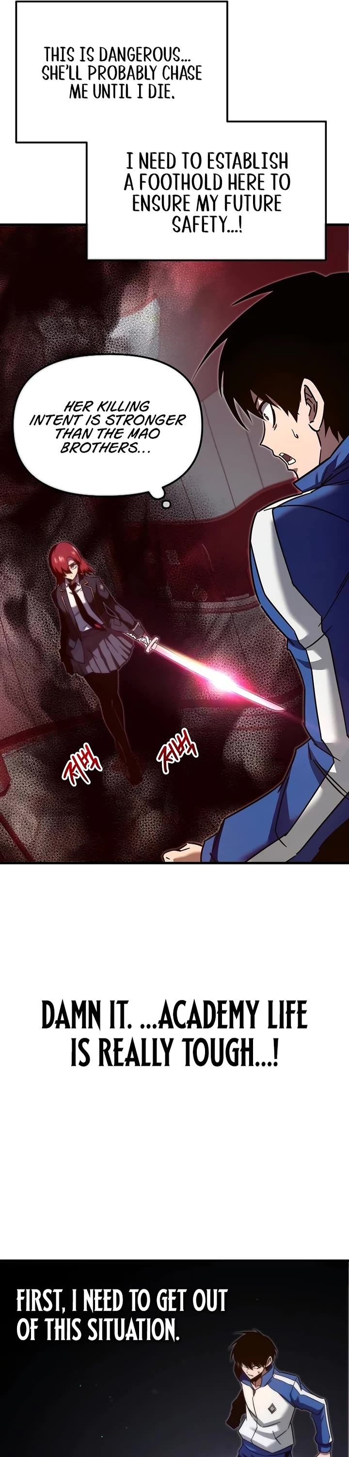 I Took Over the Academy With a Single Sashimi Knife chapter 6 page 46