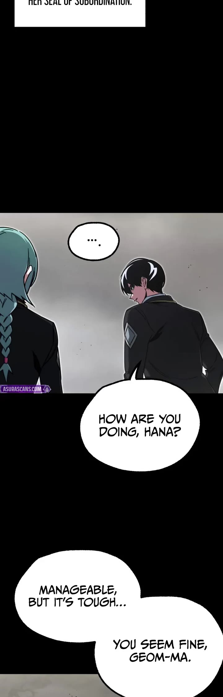 I Took Over the Academy With a Single Sashimi Knife chapter 64 page 54