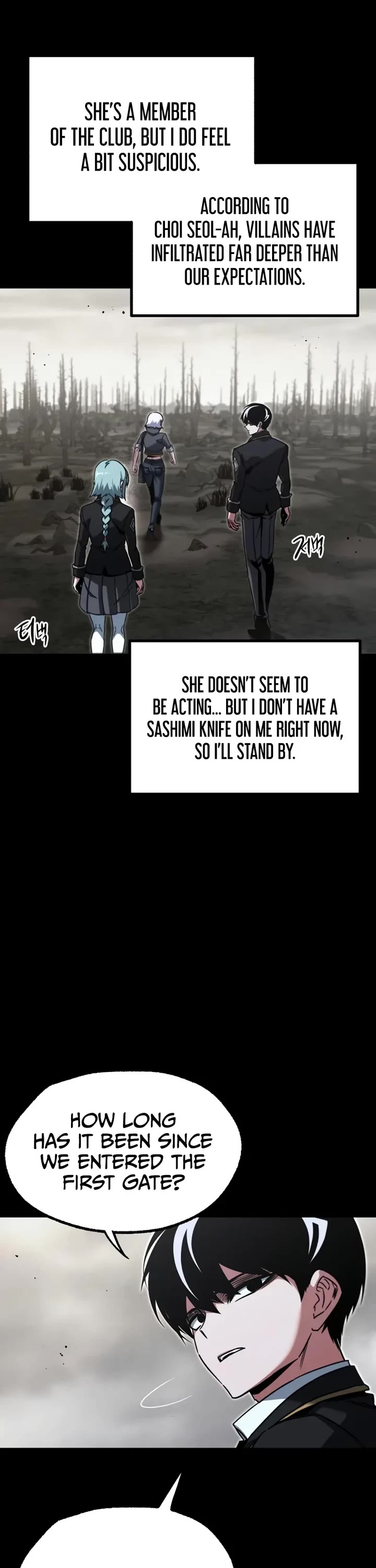 I Took Over the Academy With a Single Sashimi Knife chapter 64 page 56