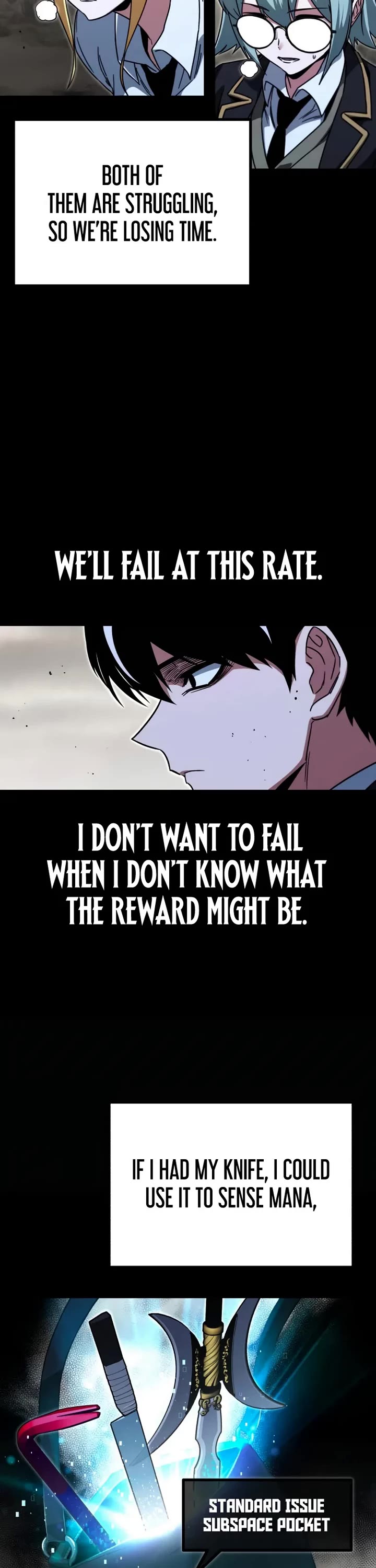 I Took Over the Academy With a Single Sashimi Knife chapter 64 page 58