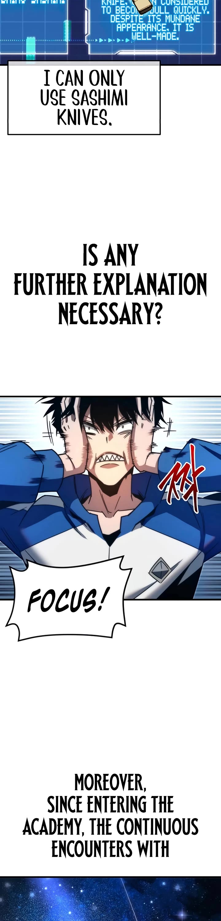 I Took Over the Academy With a Single Sashimi Knife chapter 7 page 28