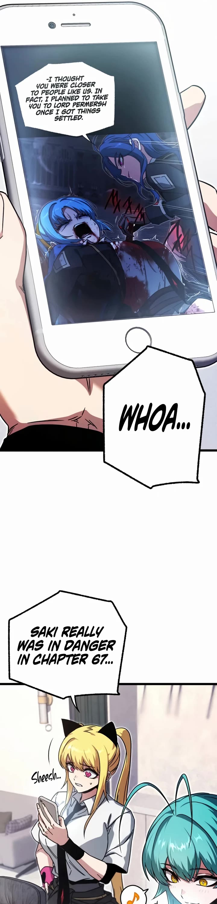 I Took Over the Academy With a Single Sashimi Knife chapter 73 page 61