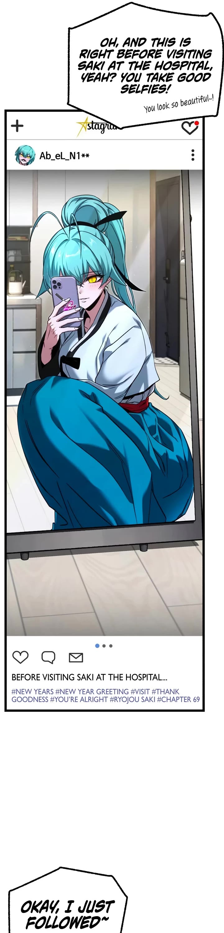 I Took Over the Academy With a Single Sashimi Knife chapter 73 page 65
