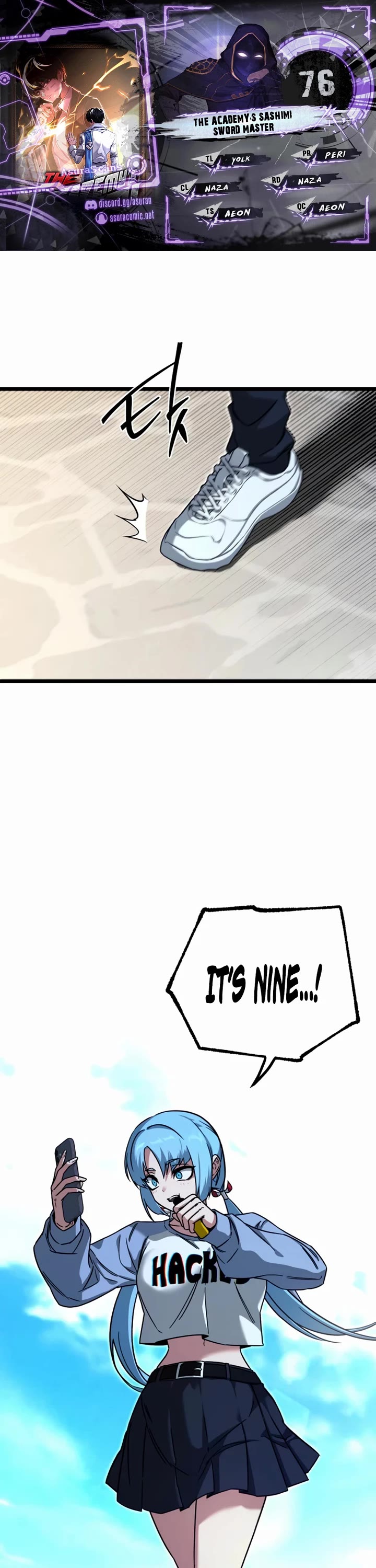 I Took Over the Academy With a Single Sashimi Knife chapter 76 page 1