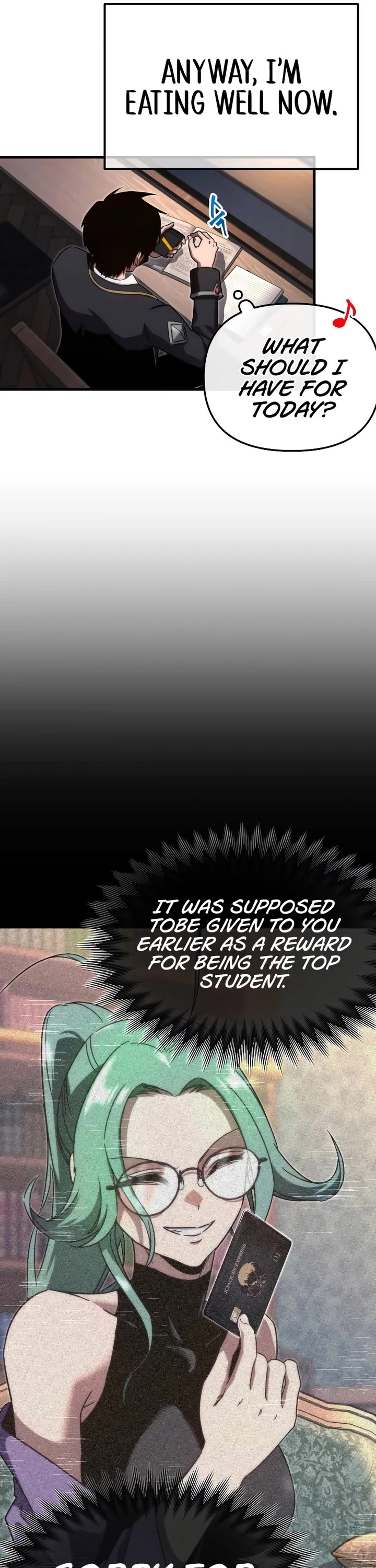 I Took Over the Academy With a Single Sashimi Knife chapter 8 page 28