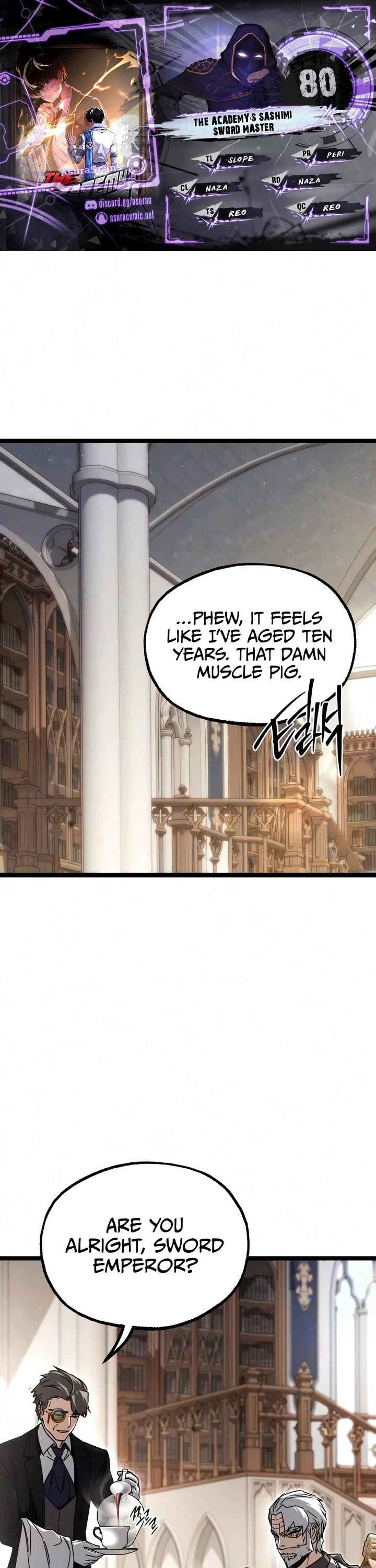 I Took Over the Academy With a Single Sashimi Knife chapter 80 page 1