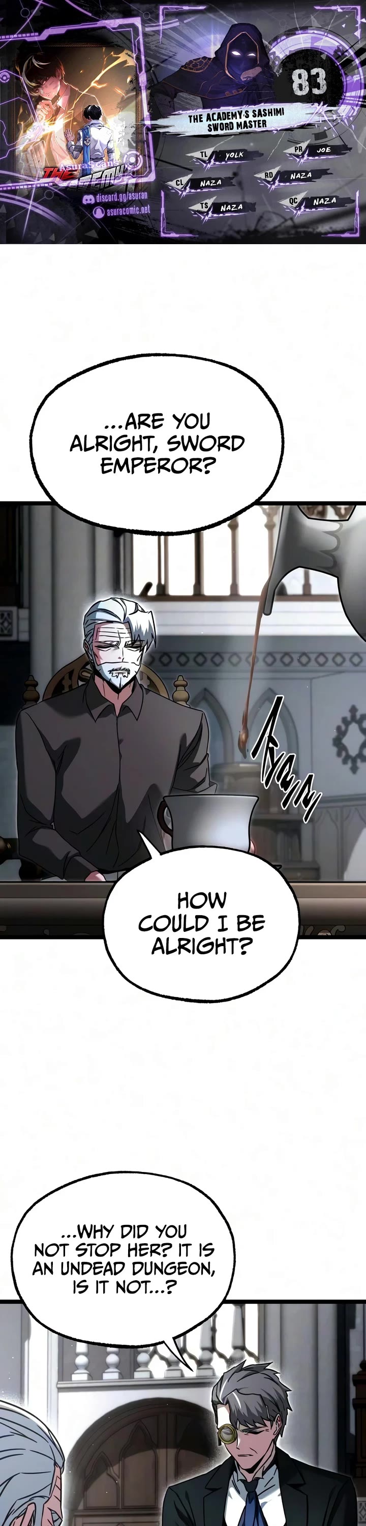 I Took Over the Academy With a Single Sashimi Knife chapter 83 page 1