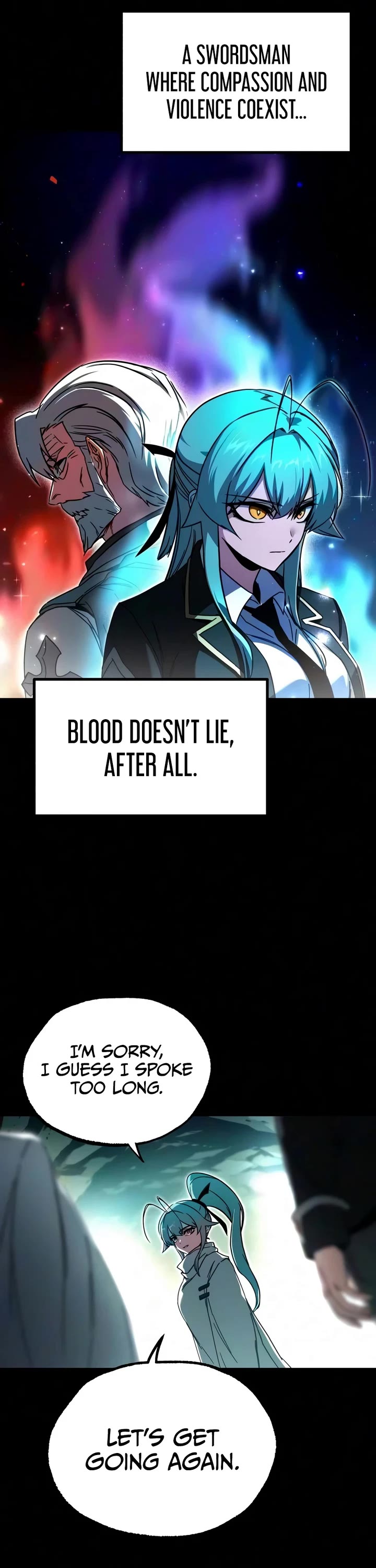 I Took Over the Academy With a Single Sashimi Knife chapter 84 page 35