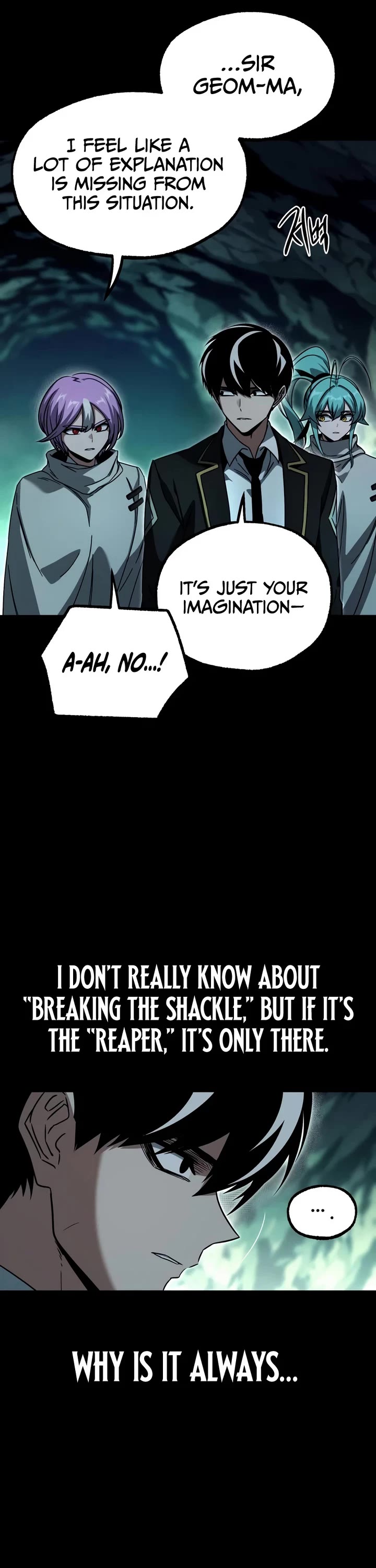 I Took Over the Academy With a Single Sashimi Knife chapter 85 page 43