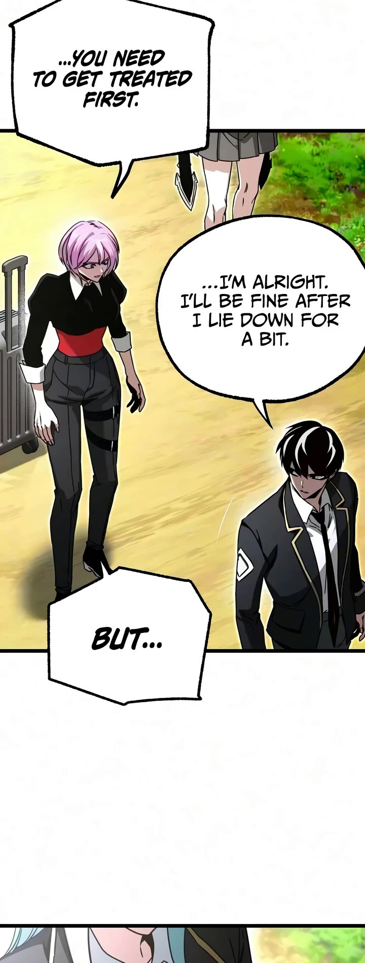 I Took Over the Academy With a Single Sashimi Knife chapter 90 page 33