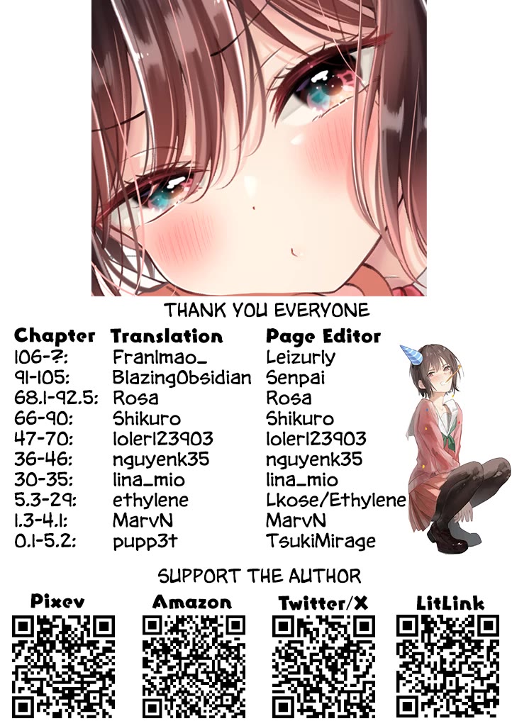 I turned my childhood friend (♂) into a girl chapter 106.5 page 5