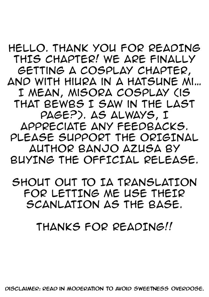 I turned my childhood friend (♂) into a girl chapter 42 page 14